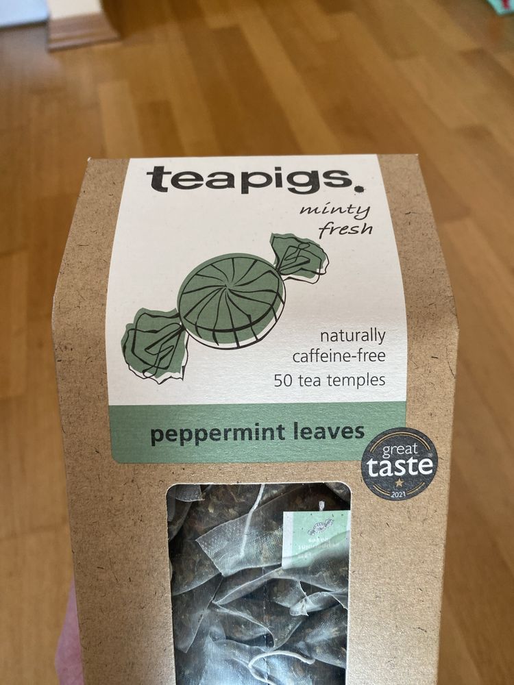 Teapigs Peppermint Herbata Mietowa w Torebkach Piramidkach 50 x 2g