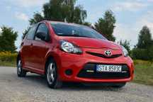 Toyota Aygo Polski Salon , niski przebieg , zadbany