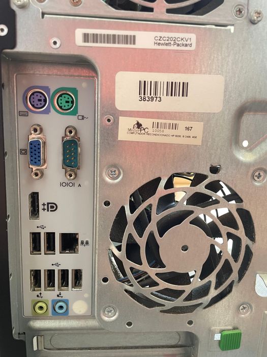 PC i5-2400 CPU 3.10Ghz — 8gb RAM