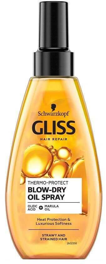 Олія термозахисна для волосся Gliss Kur Thermo-Protect Blow-Dry 150 мл