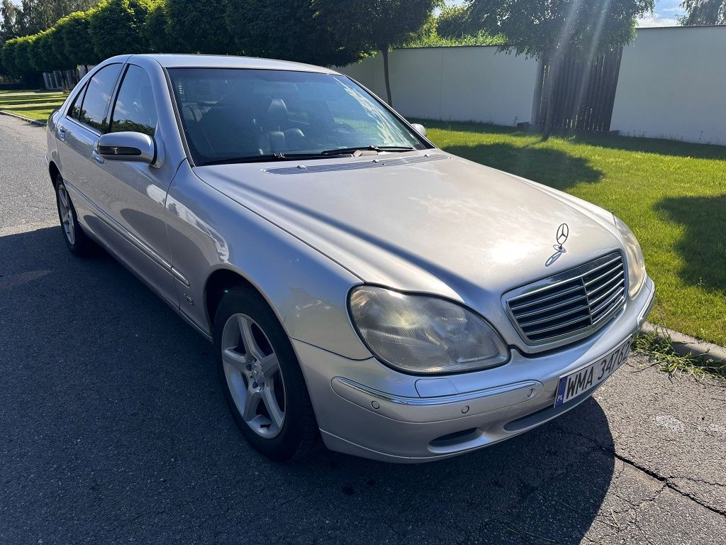W220 4.3 V8 LPG, Bardzo dobry stan, sprawna klima