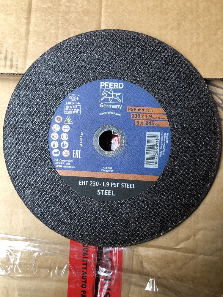 Круги отрезные PFERD
