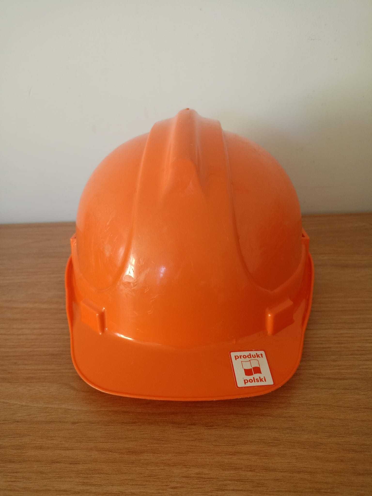 Kask hełm BHP Pomarańczowy Bartek