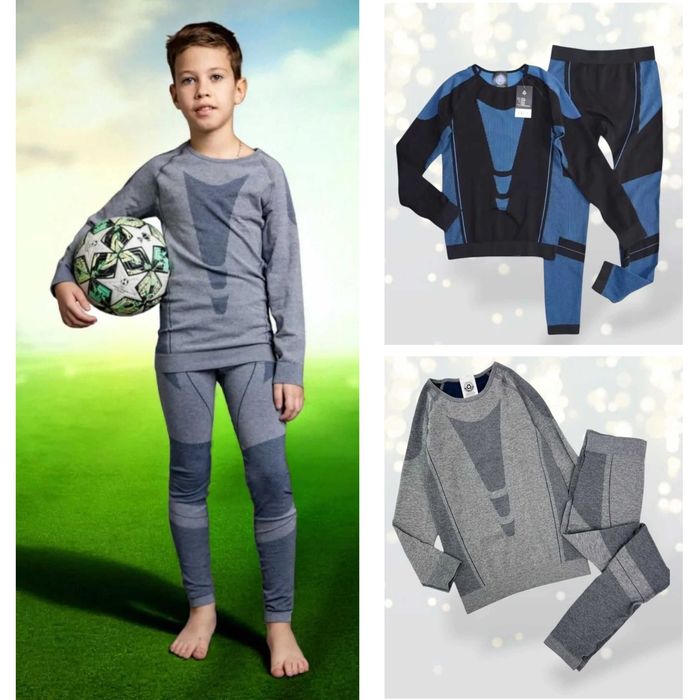 Термобілизна дитяча Crivit з Німеччини, тепла безшовна 140 152 164