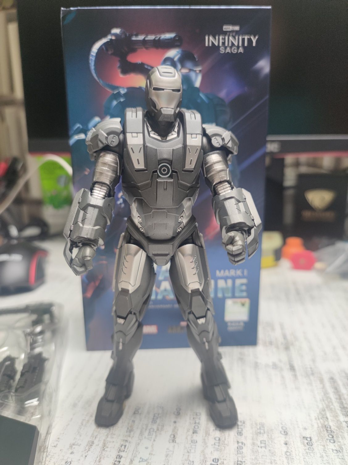 Figurka ZD Toys Iron-Man 2 War Machine MK1 Marvel