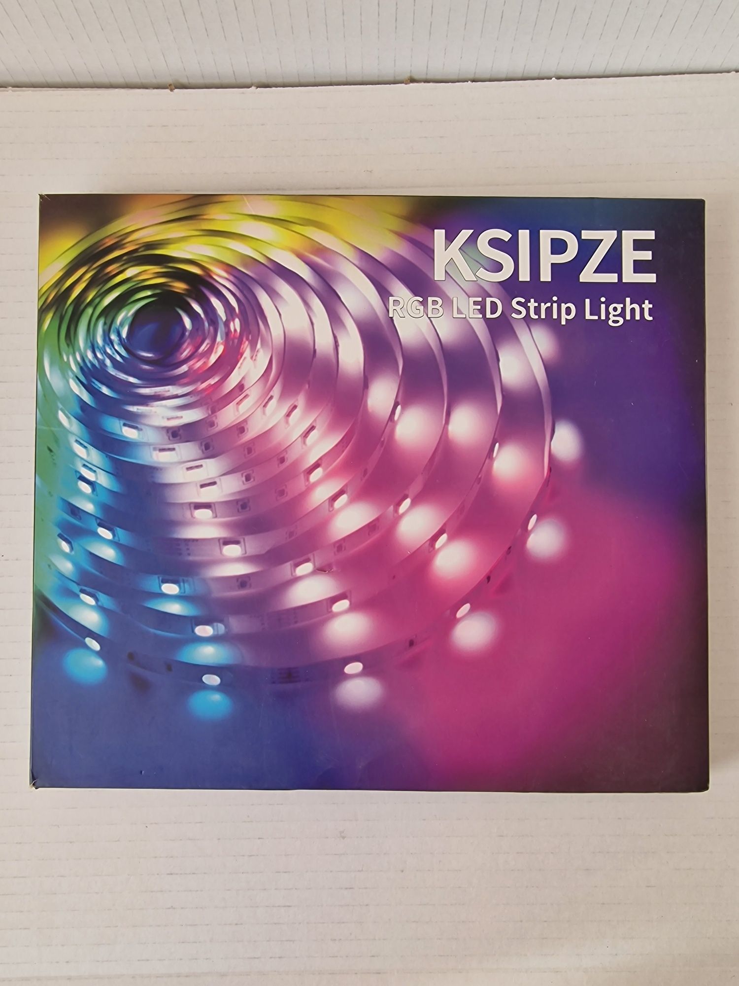 KSIPZE 10 m Taśma Led Światła RGB pilot kolor