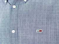 Koszula męska Tommy Jeans r. L idealna na lato cienki materiał