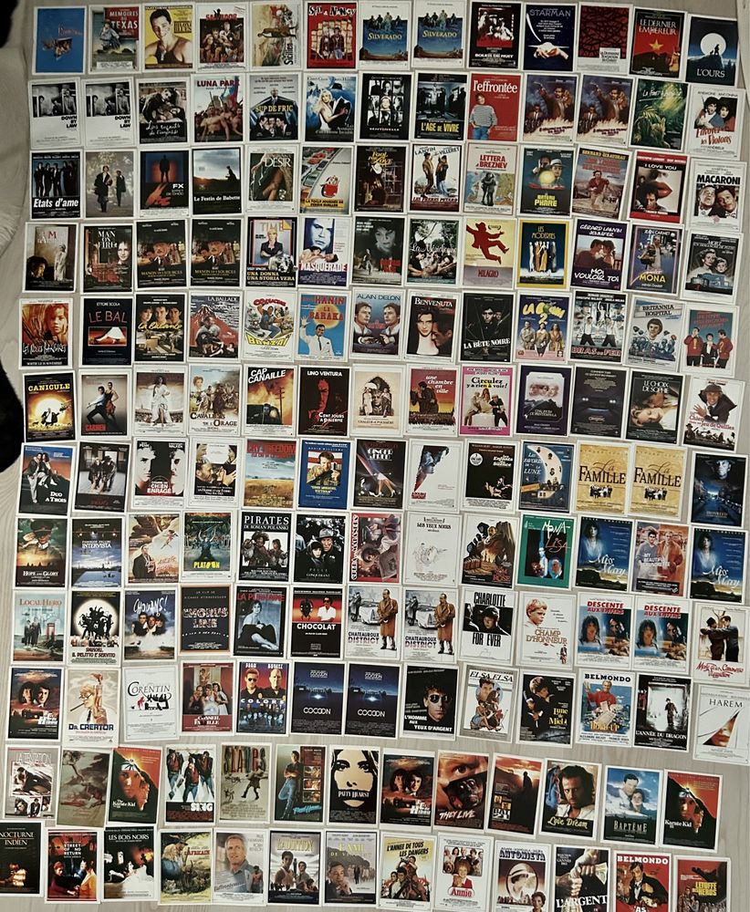505 Cartões de Filmes: de Revistas como Premiére, Starfix, Play, etc.