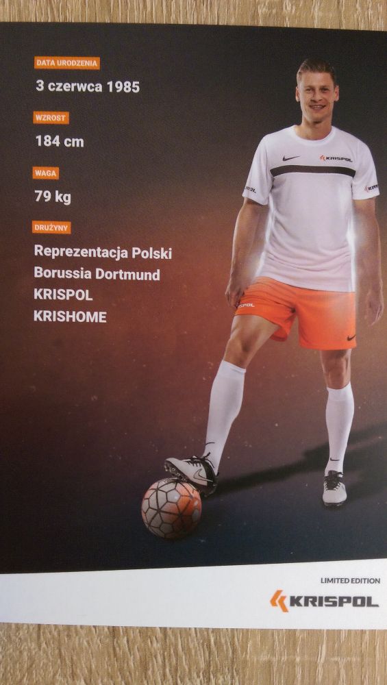 Autograf Reprezentant Polski,Borussia Dortmund ŁUKASZ PISZCZEK