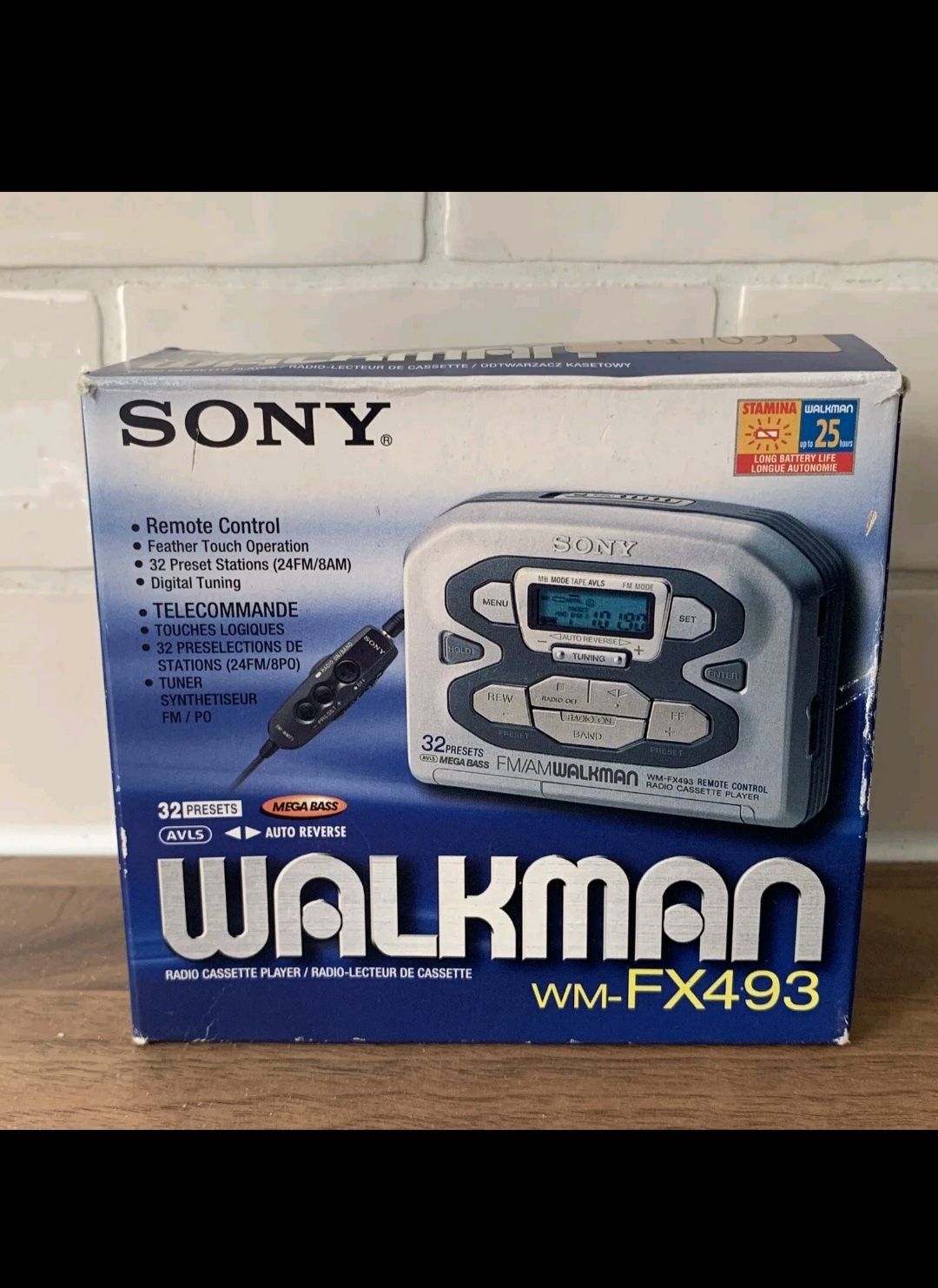 Walkman Sony WM - FM493