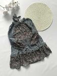 Zestaw komplet sukienka + gumka do włosów 5 lat Matalan Patchwork