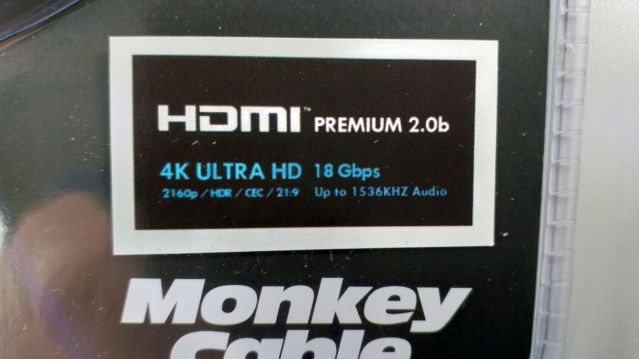 Monkey HDMI MCT1 1m kabel HDMI-HDMI nowy od ręki