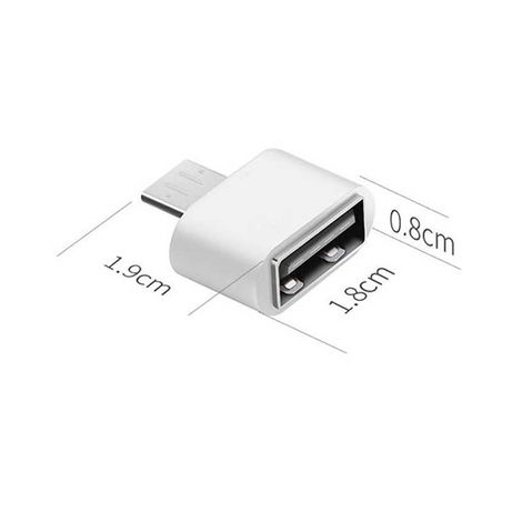 Адаптер OTG USB / micro-USB переходник универсальный