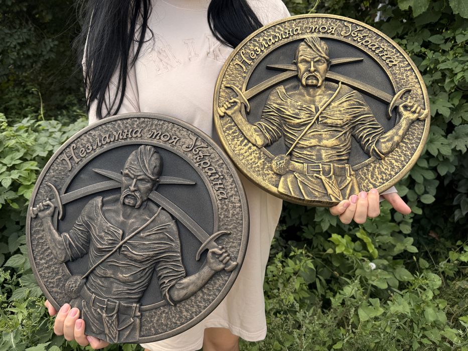 Кругий Козак Сірко Картина з дерева