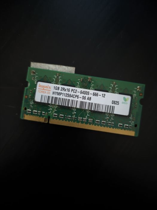 Módulo RAM Hynix 1GB DDR2 SO-DIMM (PC2-6400S)