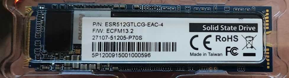 Disco NVME de 512GB - Kingston