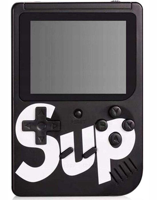 Mini konsola retro przenośna EKRAN 3.0 400 GIER SUP 1B1 KOLOR CZARNY