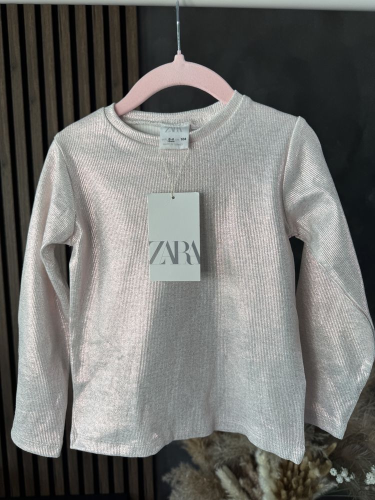 Bluzka błyszcząca zara 104