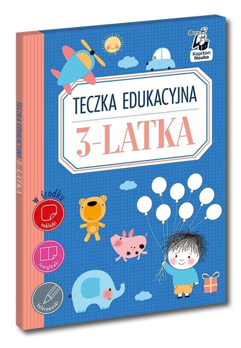 Teczka Edukacyjna 3-Latka Kapitan Nauka