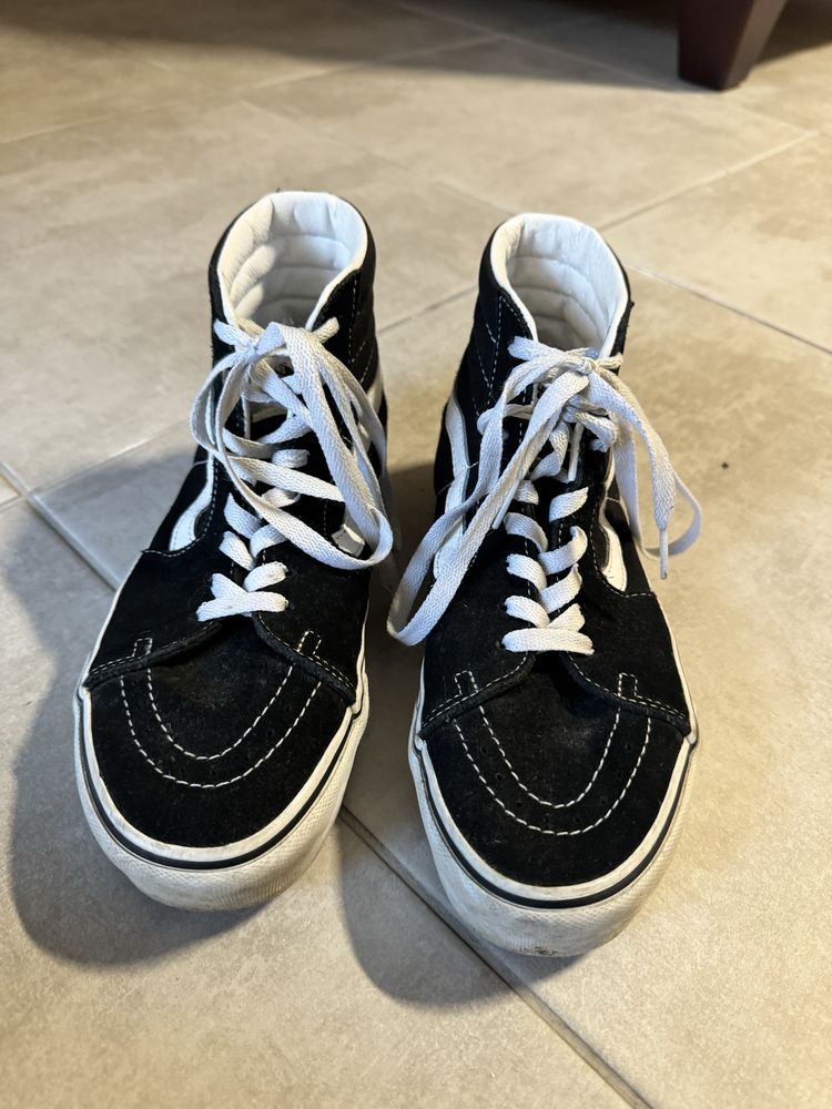 Vendo vans bota com plataforma