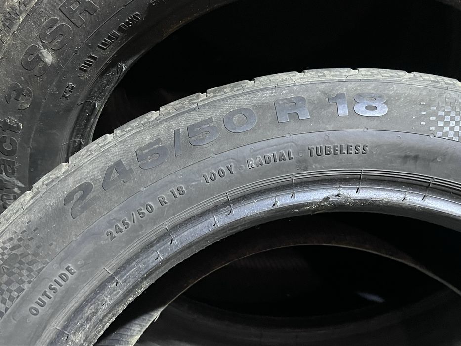 Резина Continental ContiSportContact 3 245/50/18 R18