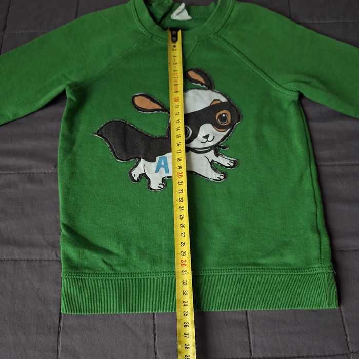 Zielona bluza i spodnie dresowe 86 dla chłopca  H&M gratis spodnie