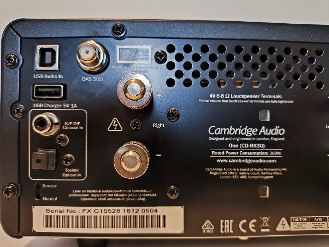 Amplituner Cambridge Audio One CD-RX30 bluetooth