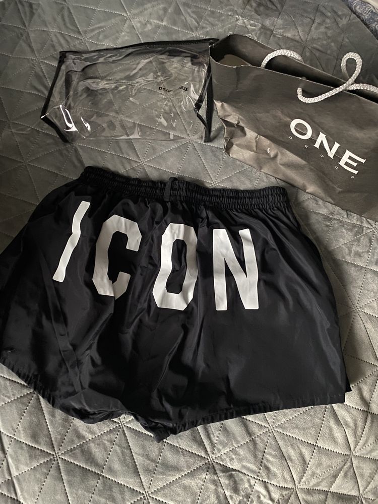 Шорты плавки   Icon Dsquared 2