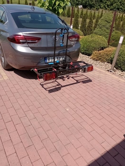 Bagażnik rowerowy na hak,uchylny