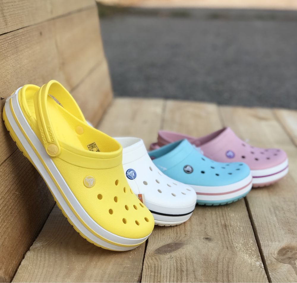 Жіночі Крокси Crocs Crocs Crocband Велика Палітра Кольрів та Розміри