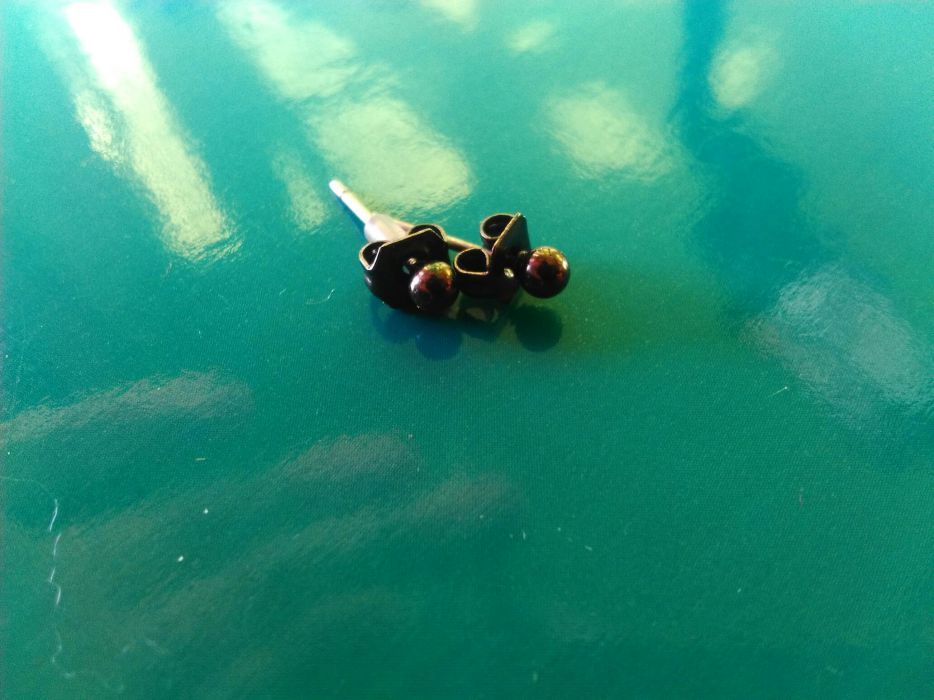 Brincos pérola 2 pares