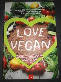 Love vegan dieta vegańska gotowy jadłospis na 21 dni stolińska fiedor