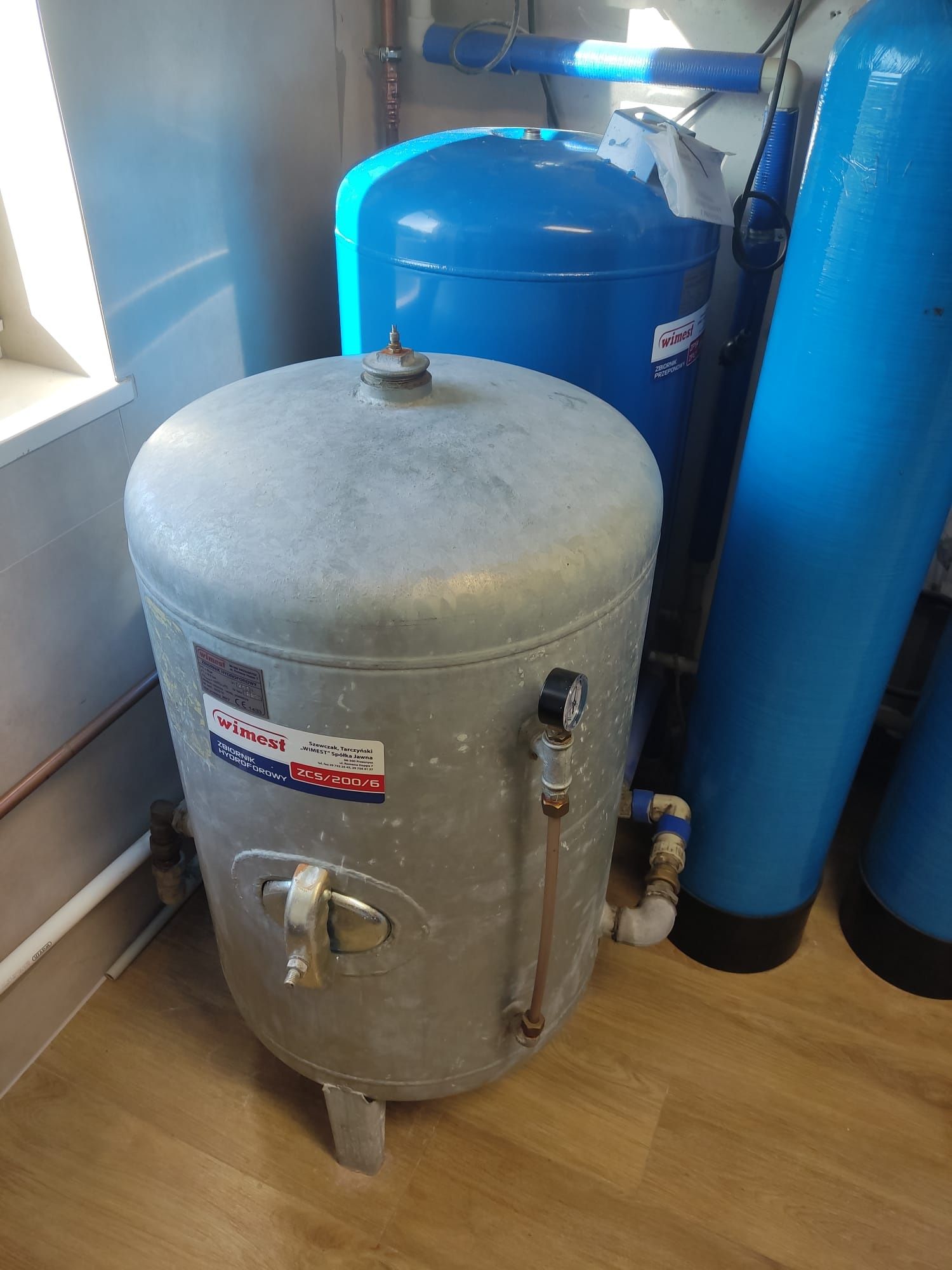 Filtry Stacja uzdatniania wody odżelaziacz zmiękczacz bojler