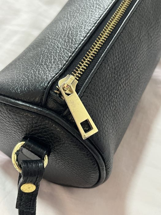 жіноча чорна сумка натуральна шкіра