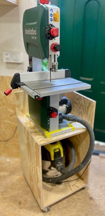 Metabo Bas 261 + odkurzacz + szafka
