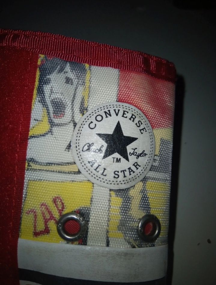 Carteira vermelha para jovem All Star Converse