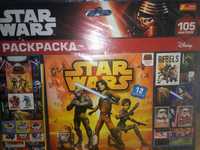 Star wars раскраски+105 наклейки