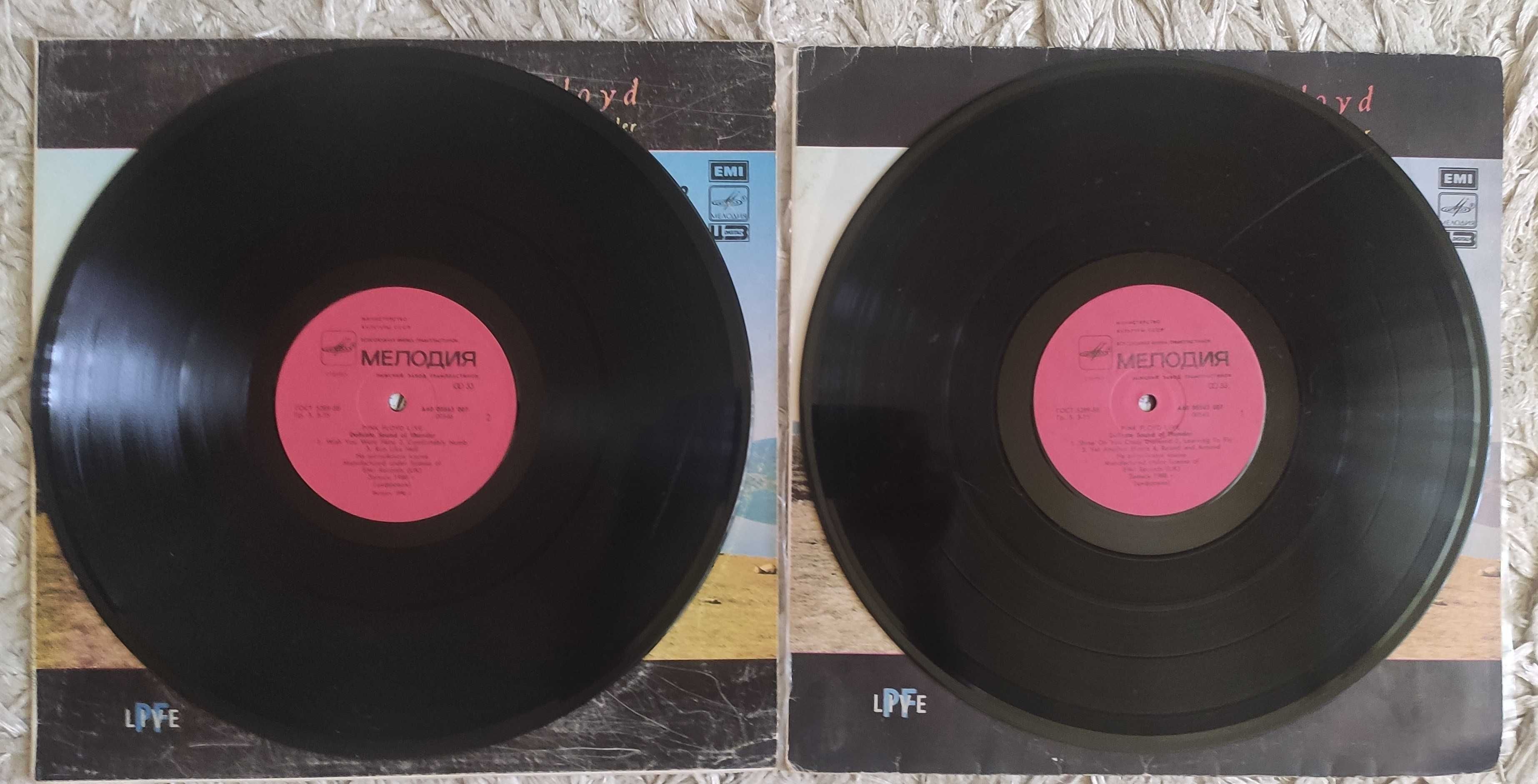 Pink Floyd – Delicate Sound Of Thunder № 1, №2 (2LP), 1990