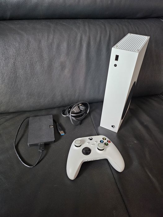 Konsola XBOX series-s 500GB z dodatkowym dyskiem 1TB i ubezpieczeniem