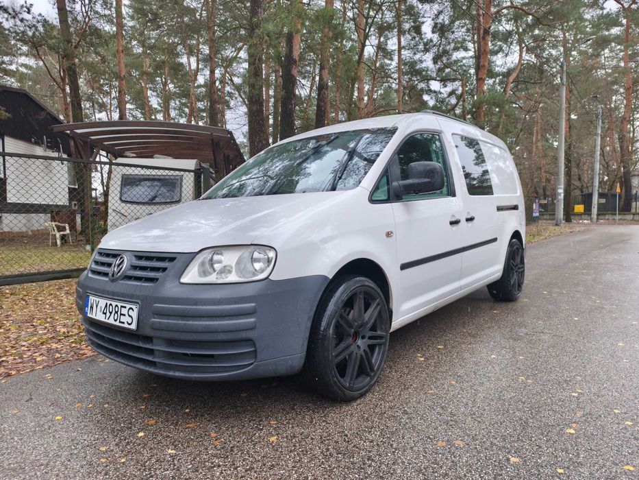 VW Caddy Maxi 1.9TDi BLS  105KM Wnętrze Touran Faktura VAT