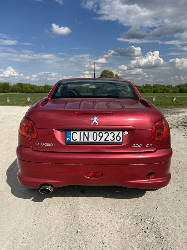 Peugeot 206 Cc 1,6 benzyna