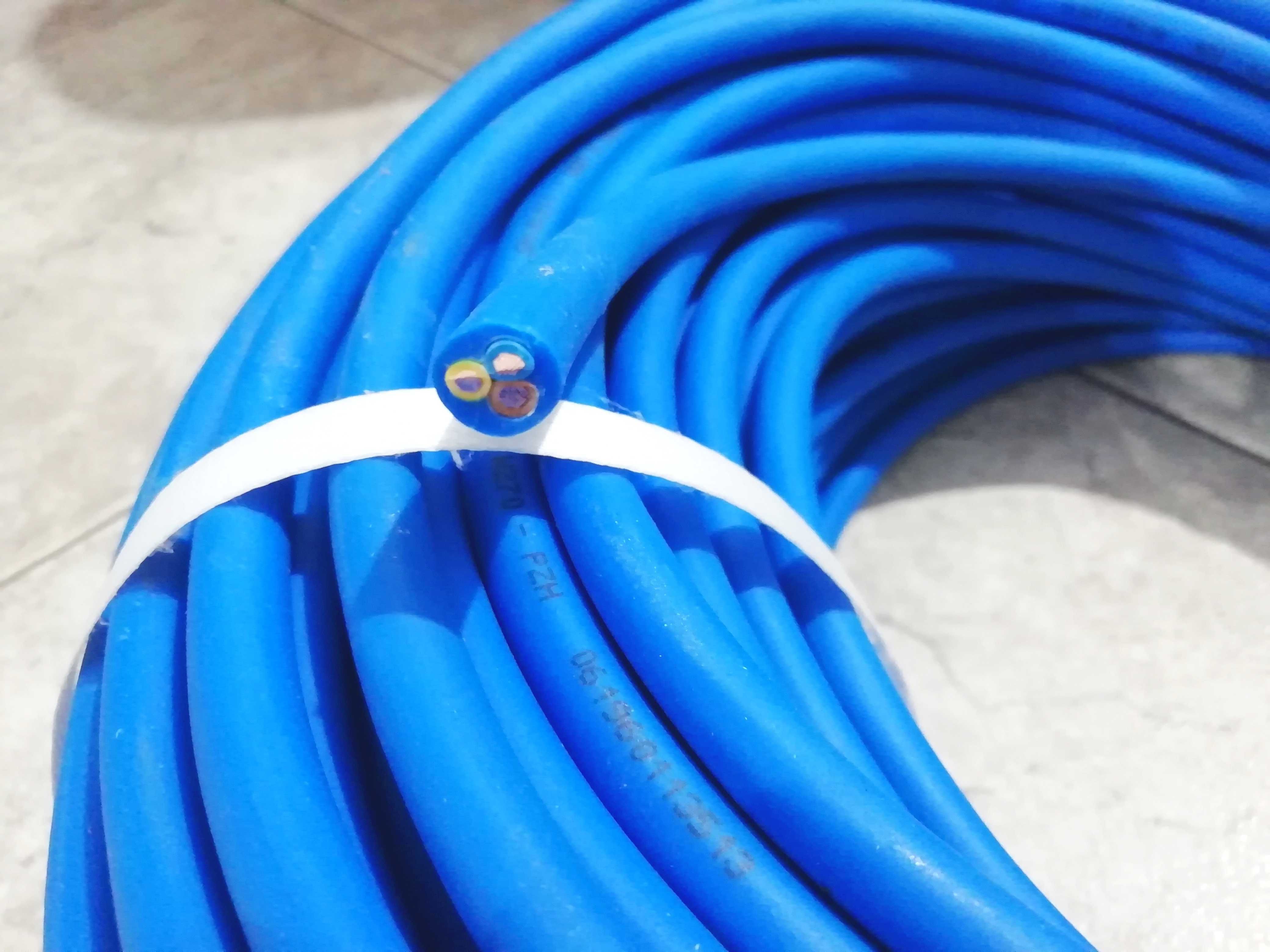 Kabel przewód zasilający 3x2,5 wodny do pomp studni HELUKABEL AQUATIC