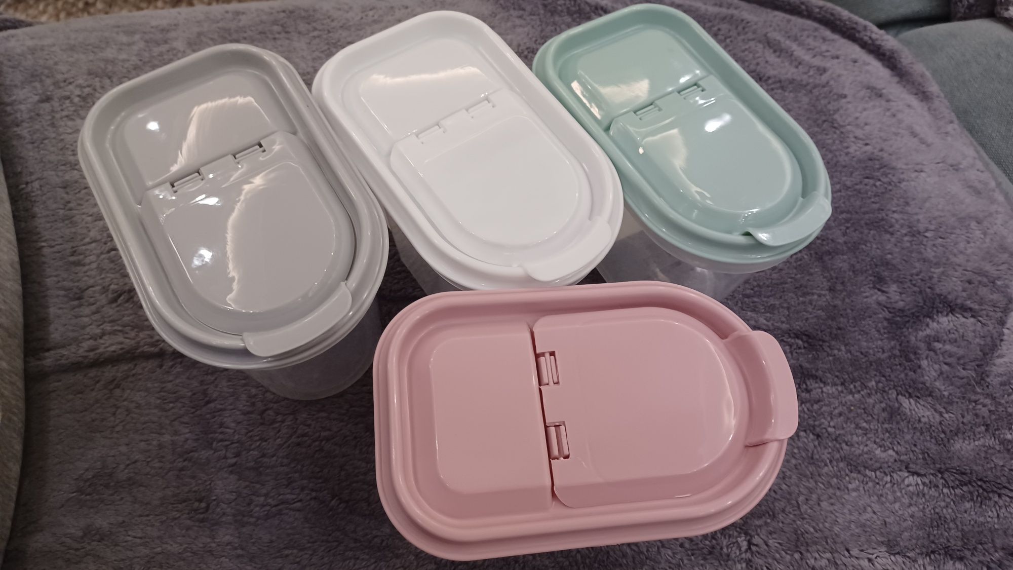 4 pojemniki kuchenne na musli Centi 1,1 litra