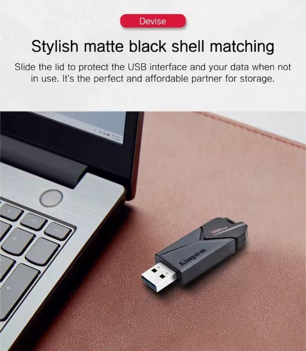 Флешка Kingston USB 3.2 флеш накопитель 128Gb