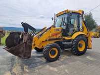 JCB 3CX  Joystick/ Tylko 4800h/ cat 432/New Holland/ Widły