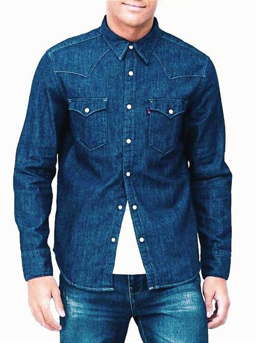 Рубашка джинсовая LEVI´S® оригинал L-XL