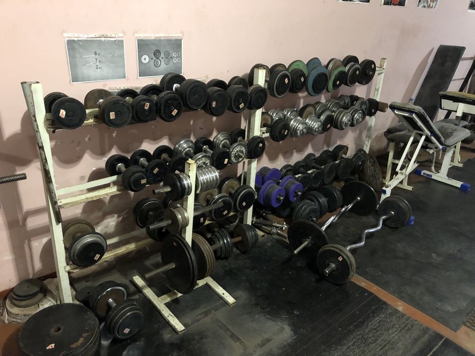 Срочно! Железо для тренажёрного зала тренажери оборудование