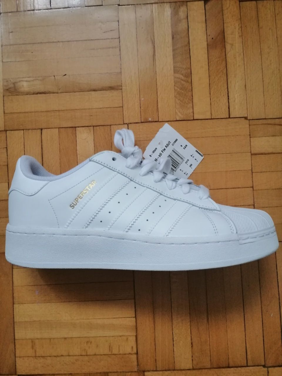 Adidas Superstar roz. 43 1/3.