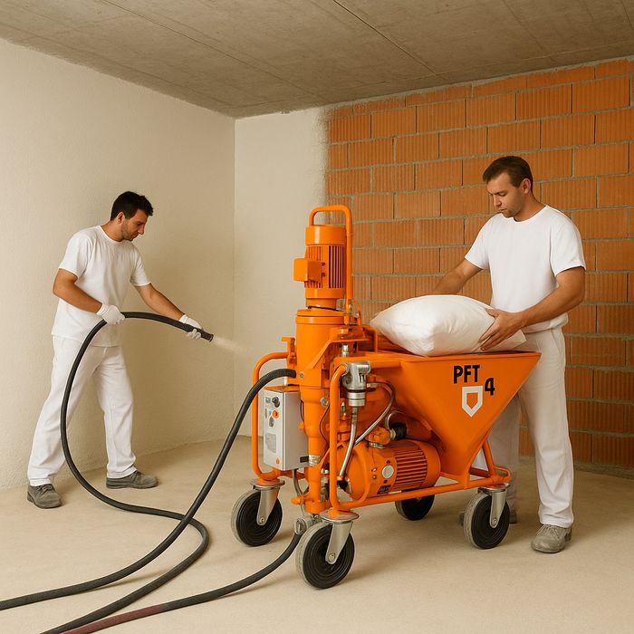 TYNKI MASZYNOWE GIPSOWE – szybko i profesjonalnie