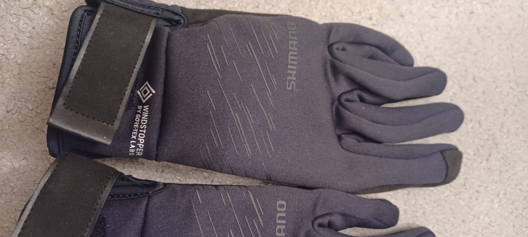 Rękawiczki zimowe shimano windstopper labs L i S